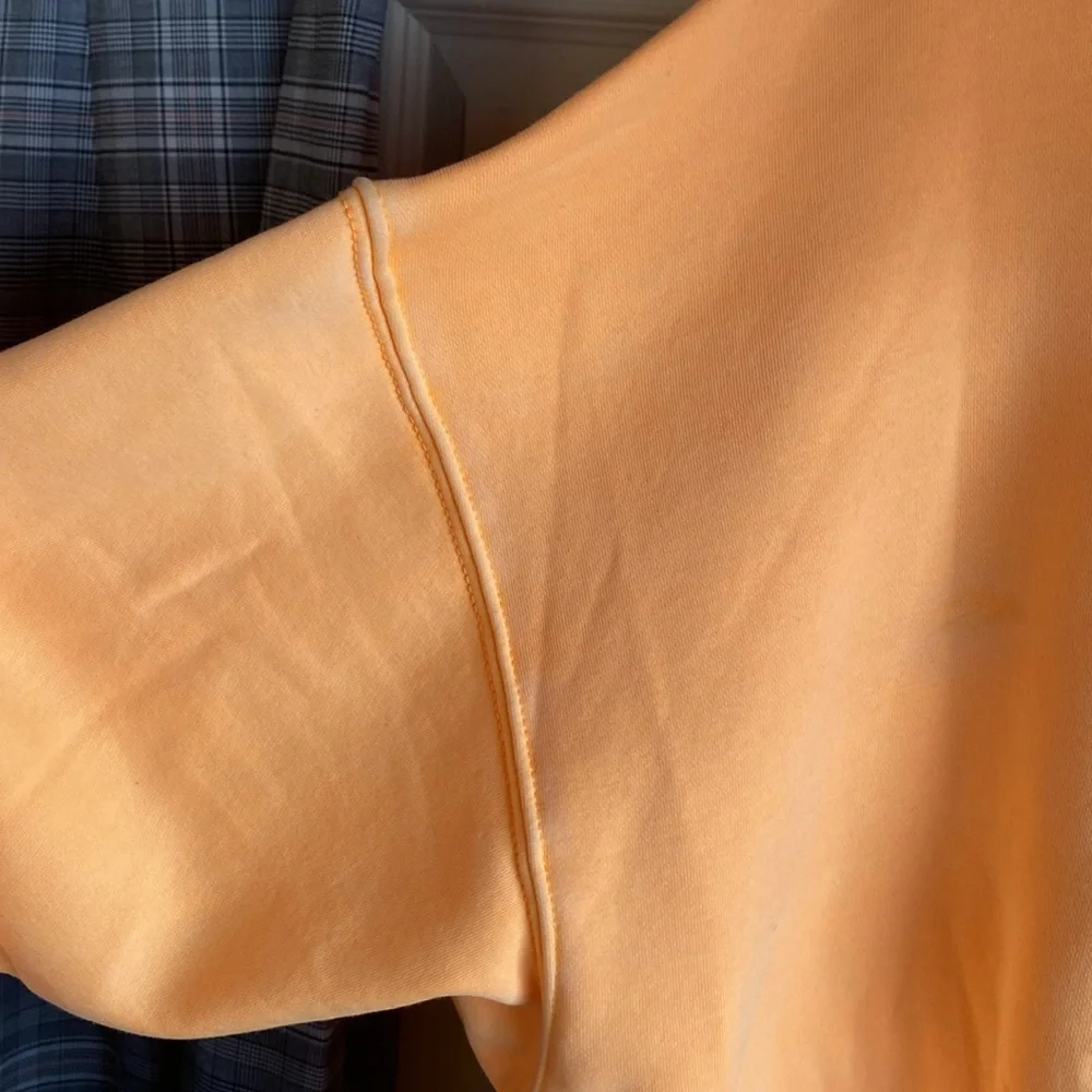 Free People NWT × HOKA Relaxed Embroidered Appliqué Kangaroo Pocket Hoodie XS - Picture 9 of 15